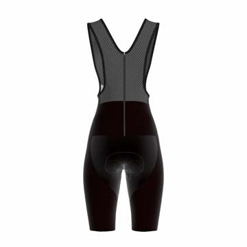 Fietsbroek dames - korte broek zwart - TENUE des Femmes