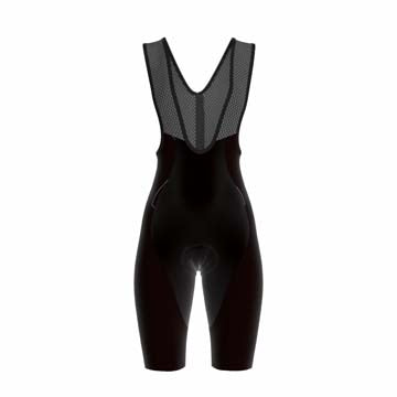 Fietsbroek dames - korte broek zwart - TENUE des Femmes