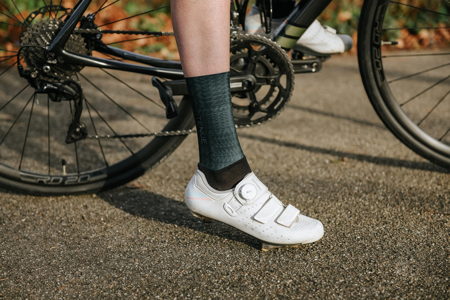 Fietssokken dames - groen - TENUE des Femmes