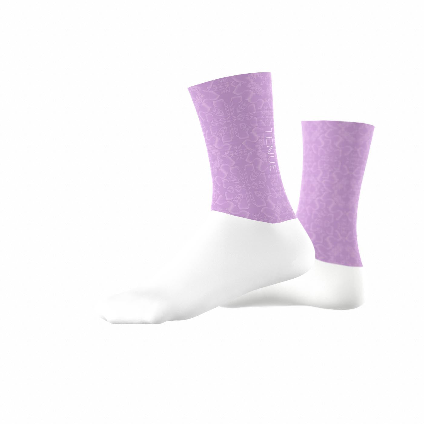 Fietssokken dames - lila - TENUE des Femmes