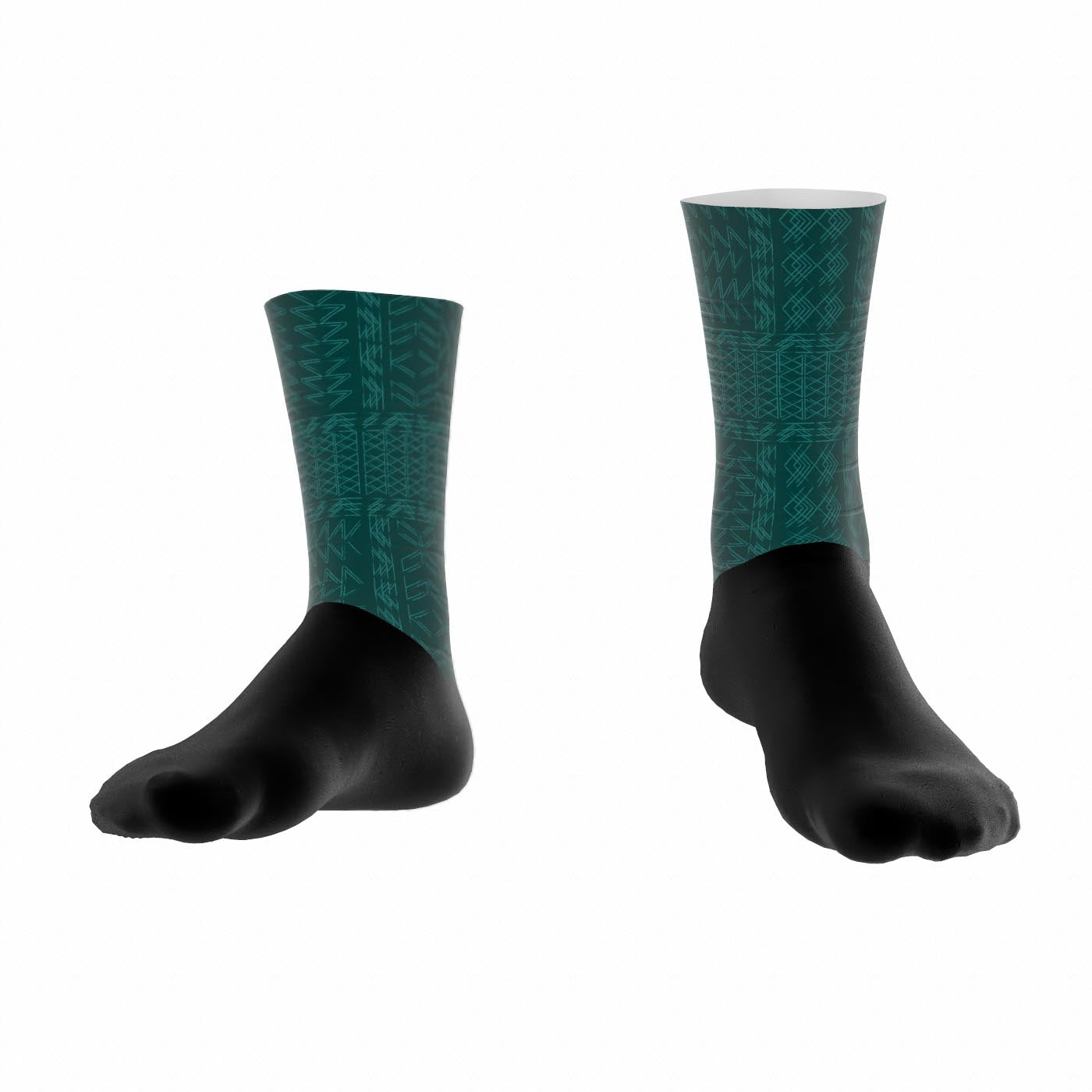 Fietssokken dames - groen - TENUE des Femmes