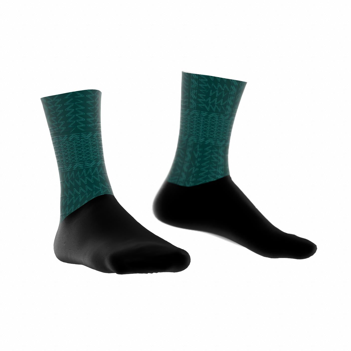 Fietssokken dames - groen - TENUE des Femmes