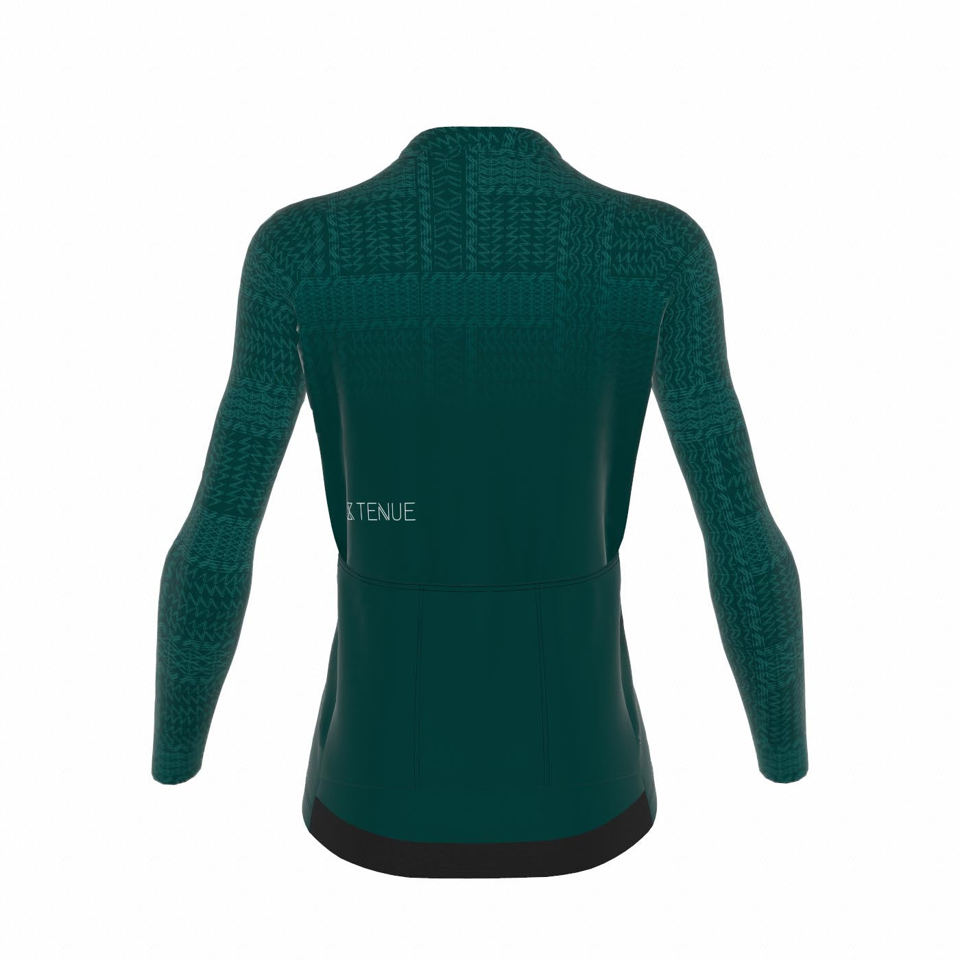 Fietsshirt 'Green Chic' lange mouwen