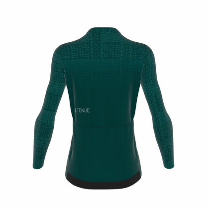 Fietsshirt 'Green Chic' lange mouwen